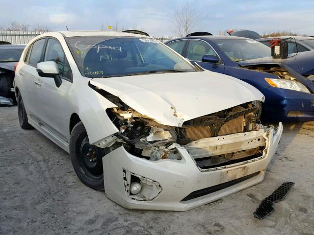 JF1GPAK69E8203713 - 2014 SUBARU IMPREZA LI WHITE photo 1