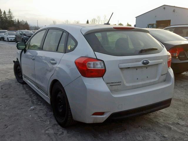 JF1GPAK69E8203713 - 2014 SUBARU IMPREZA LI WHITE photo 3