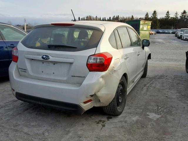 JF1GPAK69E8203713 - 2014 SUBARU IMPREZA LI WHITE photo 4