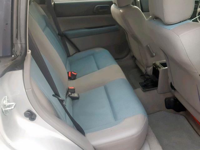 JF1SG63615H724088 - 2005 SUBARU FORESTER 2 Сріблястий фото 6