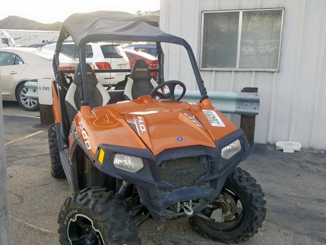 4XAVH76A9DF252217 - 2013 POLARIS RZR 800 ORANGE photo 1