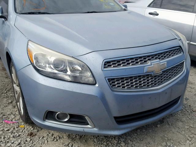 1G11H5SA8DU113251 - 2013 CHEVROLET MALIBU LTZ BLUE photo 9