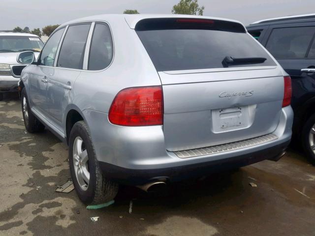 WP1AB29P04LA61944 - 2004 PORSCHE CAYENNE S SILVER photo 3