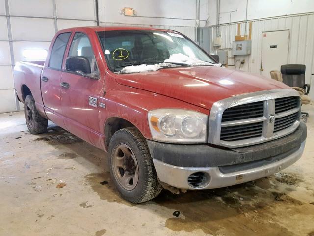 3D7KR28D98G228996 - 2008 DODGE RAM 2500 S RED photo 1