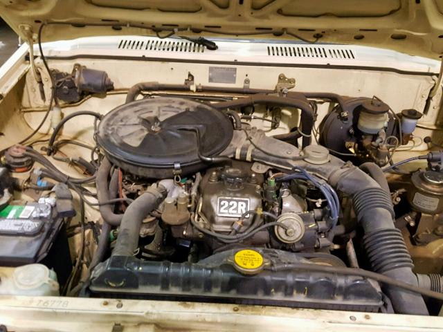 JT4RN66D6E5009088 - 1984 TOYOTA PICKUP XTR TAN photo 7