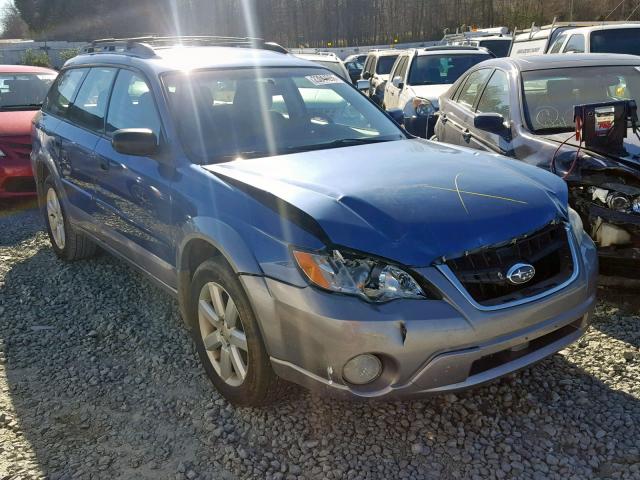 4S4BP61C587335267 - 2008 SUBARU OUTBACK 2. BLUE photo 1