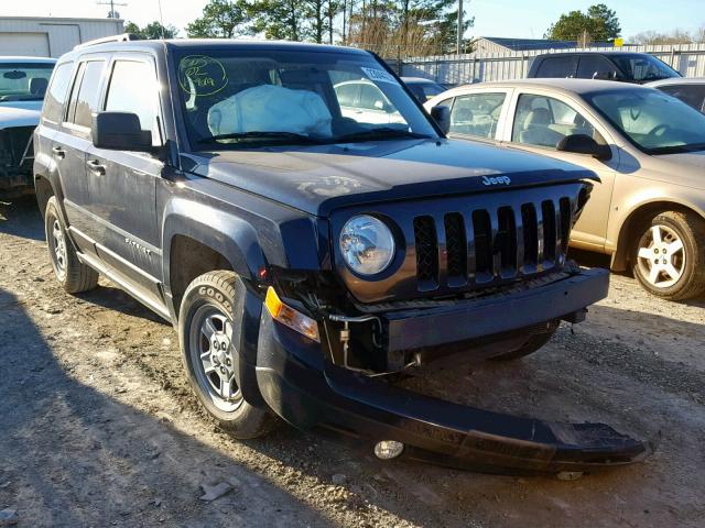 1C4NJRBBXCD604559 - 2012 JEEP PATRIOT SP BLUE photo 1