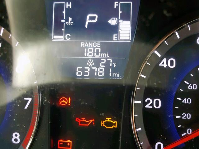 KMHCT4AE8HU281213 - 2017 HYUNDAI ACCENT SE წითელი ფოტო 8