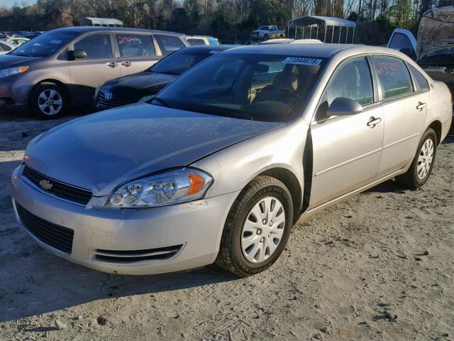 2G1WB58K869405280 - 2006 CHEVROLET IMPALA LS GRAY photo 2