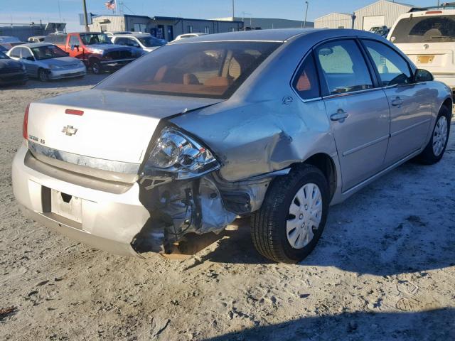 2G1WB58K869405280 - 2006 CHEVROLET IMPALA LS GRAY photo 4