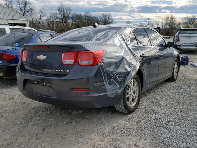 1G11A5SLXEF126563 - 2014 CHEVROLET MALIBU LS გრაფიტი ფოტო 4