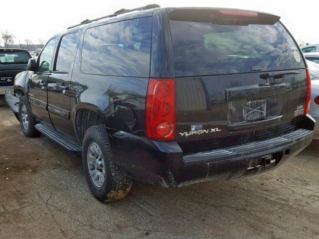 1GKFK16327R258431 - 2007 GMC YUKON XL K BLACK photo 3