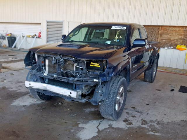 5TETU62N58Z502043 - 2008 TOYOTA TACOMA PRE BLUE photo 2