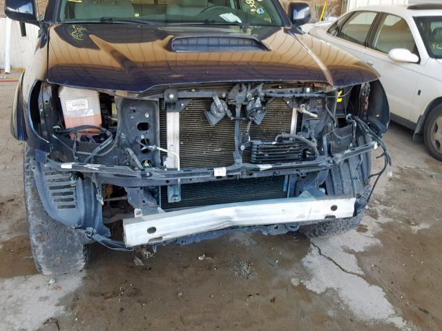 5TETU62N58Z502043 - 2008 TOYOTA TACOMA PRE BLUE photo 9