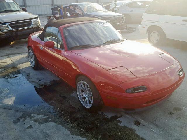 JM1NA3510M0214594 - 1991 MAZDA MX-5 MIATA RED photo 1