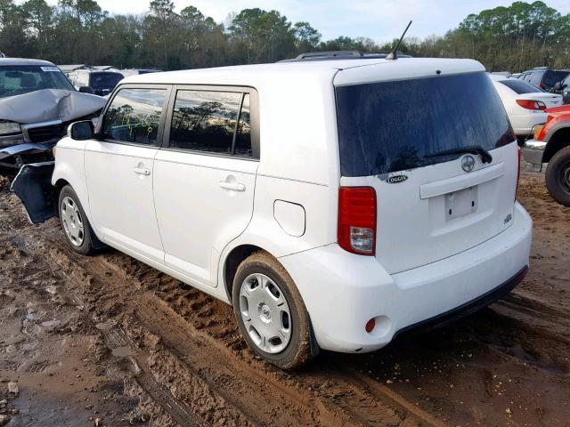 JTLZE4FE6DJ036976 - 2013 TOYOTA SCION XB WHITE photo 3