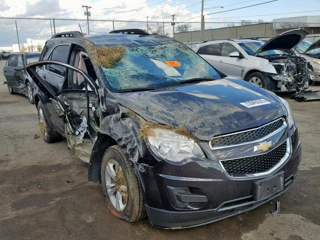 1GNALBEK1FZ130463 - 2015 CHEVROLET EQUINOX LT BLACK photo 1