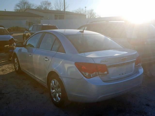 1G1PC5SH0C7269948 - 2012 CHEVROLET CRUZE LS SILVER photo 3