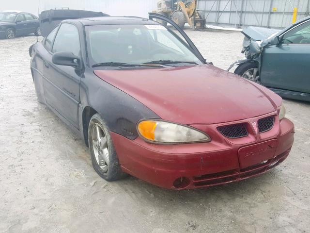 1G2NW12E9YM715998 - 2000 PONTIAC GRAND AM G BLACK photo 1