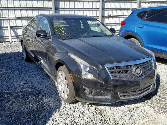 1G6AA5RA9E0109755 - 2014 CADILLAC ATS BLACK photo 1