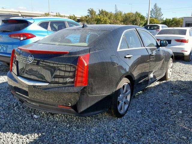 1G6AA5RA9E0109755 - 2014 CADILLAC ATS BLACK photo 4