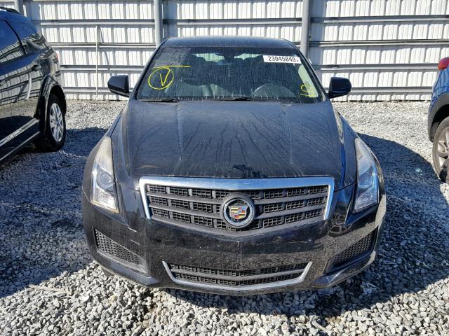 1G6AA5RA9E0109755 - 2014 CADILLAC ATS BLACK photo 9