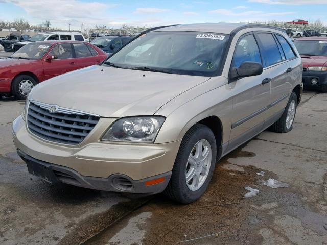 2C4GF48475R317461 - 2005 CHRYSLER PACIFICA GOLD photo 2