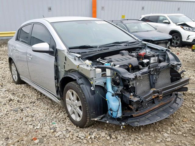 3N1AB6AP8CL688580 - 2012 NISSAN SENTRA 2.0 SILVER photo 1