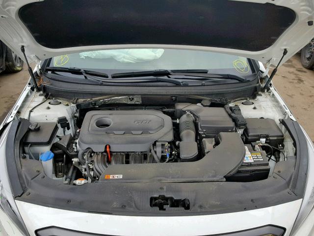 5NPE34AF5HH507420 - 2017 HYUNDAI SONATA SPO WHITE photo 7