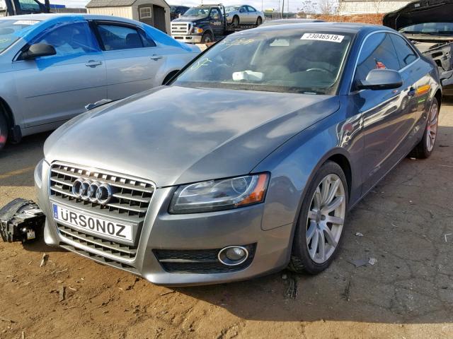 WAUVFAFR5CA004959 - 2012 AUDI A5 PRESTIG GRAY photo 2