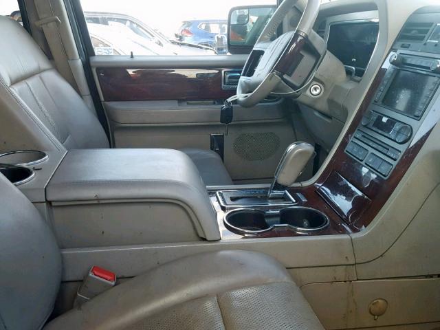 5LMJJ2H50CEL04653 - 2012 LINCOLN NAVIGATOR 勃艮第红 照片 5