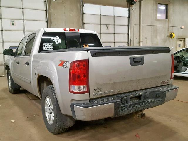 3GTEK13M47G521863 - 2007 GMC NEW SIERRA SILVER photo 3