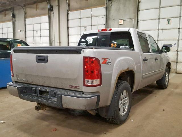 3GTEK13M47G521863 - 2007 GMC NEW SIERRA SILVER photo 4