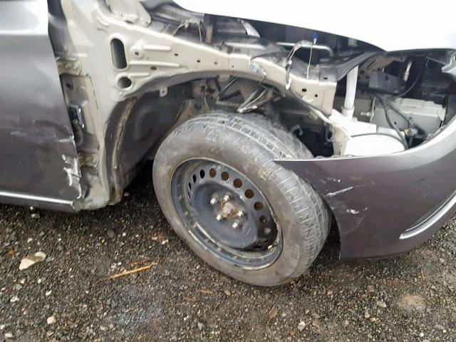 3N1AB7AP5FY238527 - 2015 NISSAN SENTRA S 灰色 照片 9