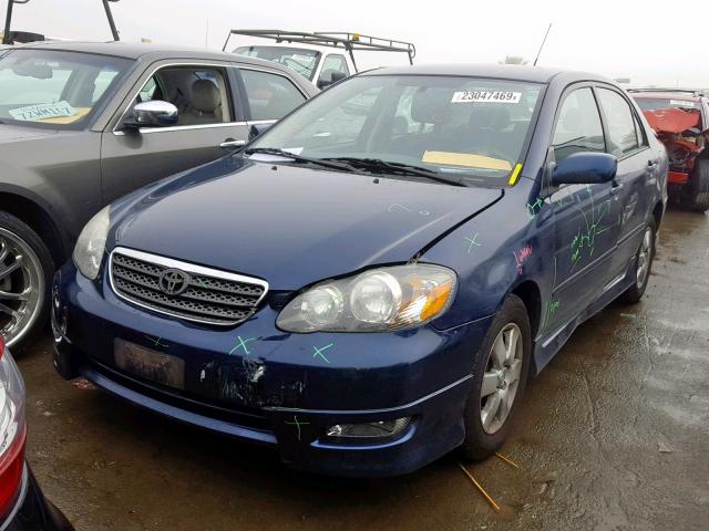 1NXBR30E67Z833716 - 2007 TOYOTA COROLLA CE 蓝色 照片 2