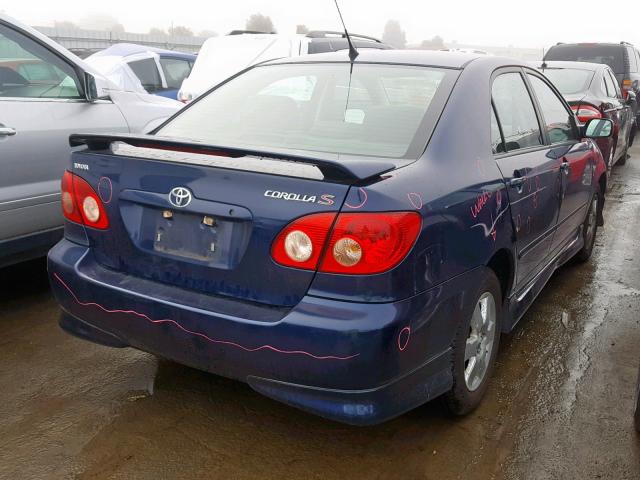 1NXBR30E67Z833716 - 2007 TOYOTA COROLLA CE 蓝色 照片 4