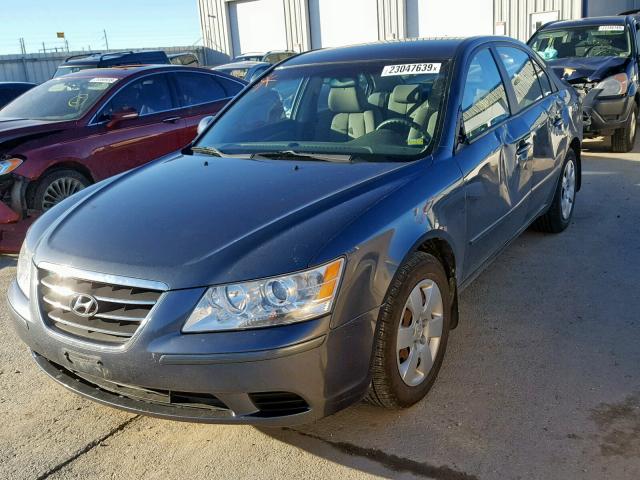 5NPET46C39H525544 - 2009 HYUNDAI SONATA GLS 蓝色 照片 2