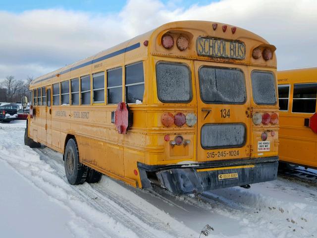 1BAKFCPA0AF270717 - 2010 BLUE BIRD SCHOOL BUS YELLOW photo 3