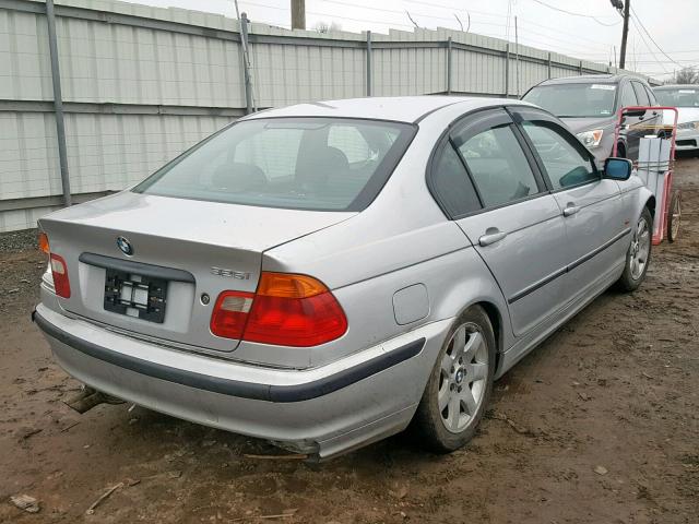 WBAAV33441FV01507 - 2001 BMW 325 I SILVER photo 4