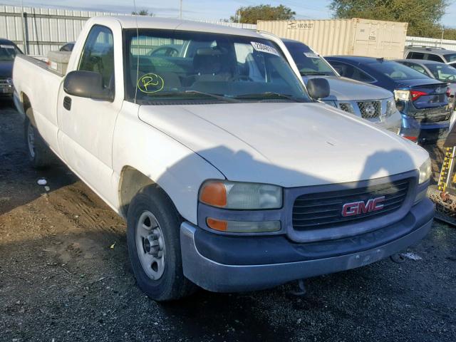 1GTEC14VXYE248019 - 2000 GMC NEW SIERRA WHITE photo 1