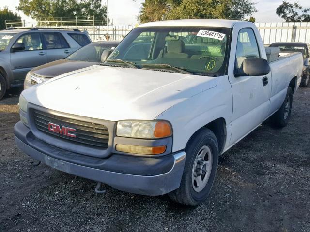 1GTEC14VXYE248019 - 2000 GMC NEW SIERRA WHITE photo 2