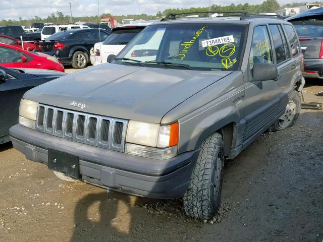 1J4GZ58S1SC736464 - 1995 JEEP GRAND CHER TWO TONE photo 2