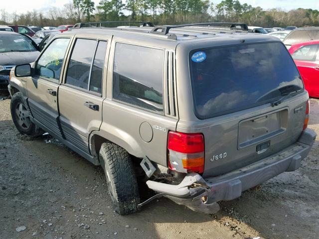 1J4GZ58S1SC736464 - 1995 JEEP GRAND CHER TWO TONE photo 3