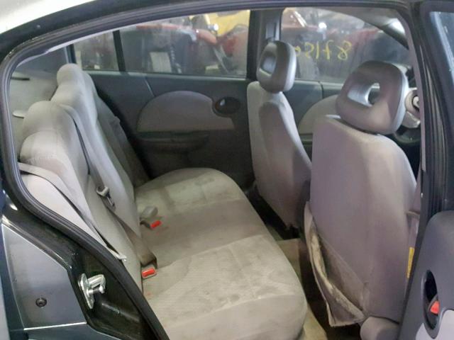 1G8AJ52F65Z163006 - 2005 SATURN ION LEVEL GRAY photo 6