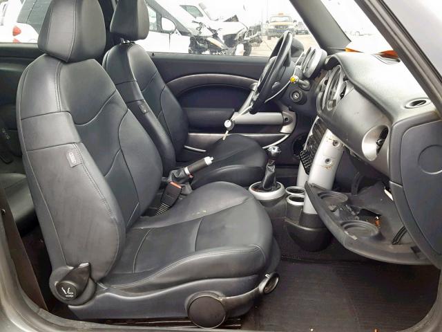 WMWRE33585TL15746 - 2005 MINI COOPER S Boz foto 5