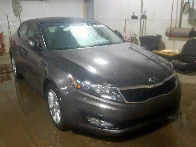 5XXGN4A74CG017387 - 2012 KIA OPTIMA EX BROWN photo 1