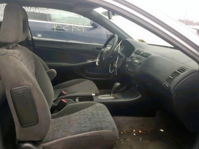1HGEM22062L049256 - 2002 HONDA CIVIC EX 灰色 照片 5