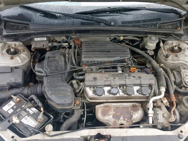 1HGEM22062L049256 - 2002 HONDA CIVIC EX 灰色 照片 7