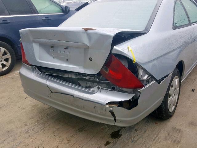 1HGEM22062L049256 - 2002 HONDA CIVIC EX 灰色 照片 9