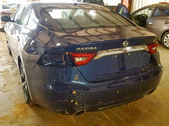 1N4AA6AP7JC376524 - 2018 NISSAN MAXIMA 3.5 BLUE photo 3